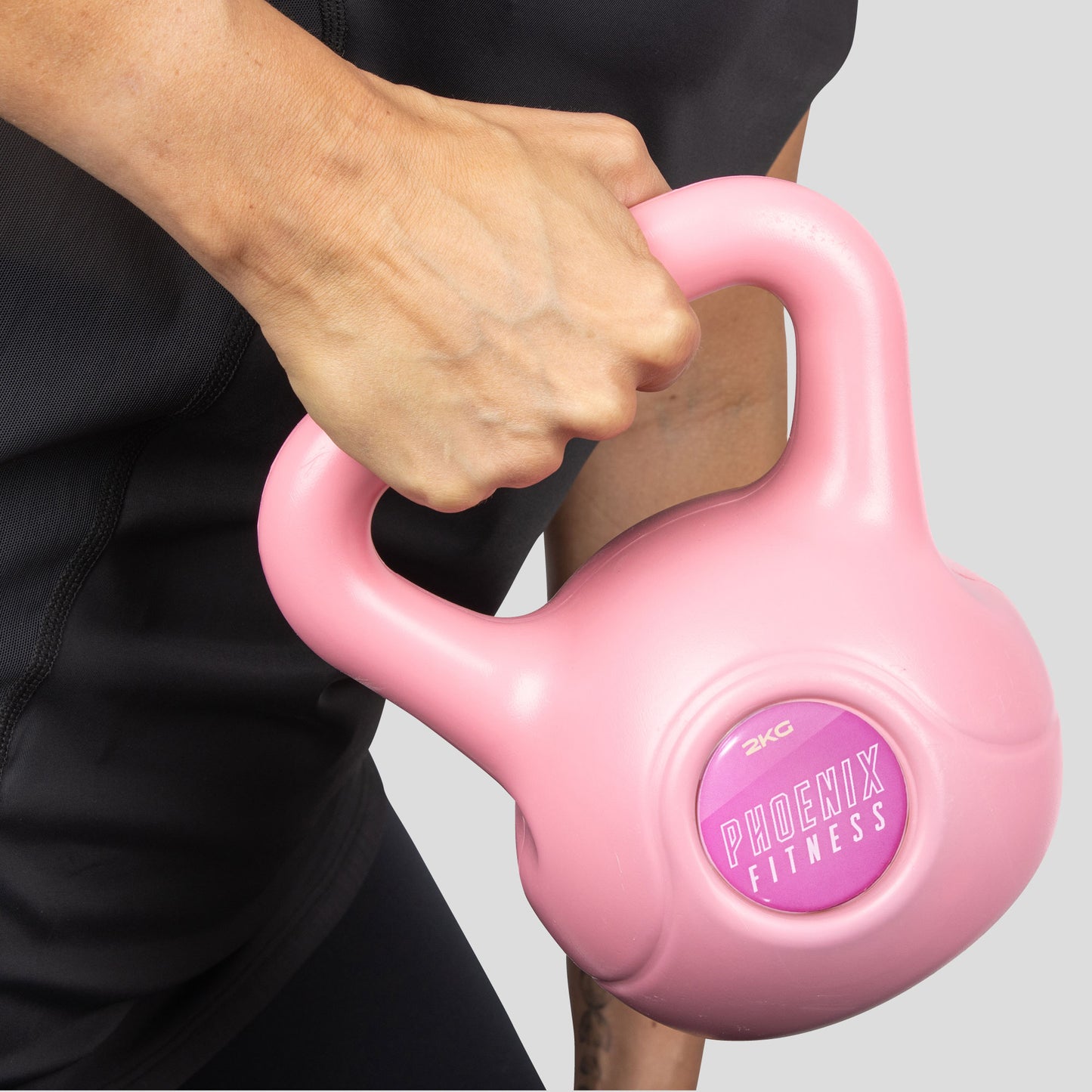Pink Vinyl Kettlebells
