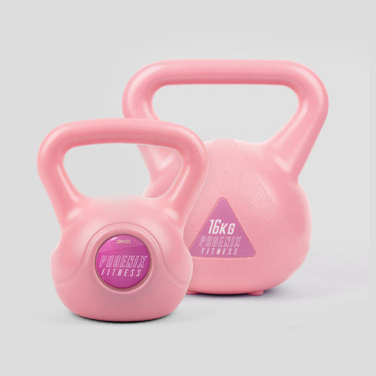 Pink Vinyl Kettlebells