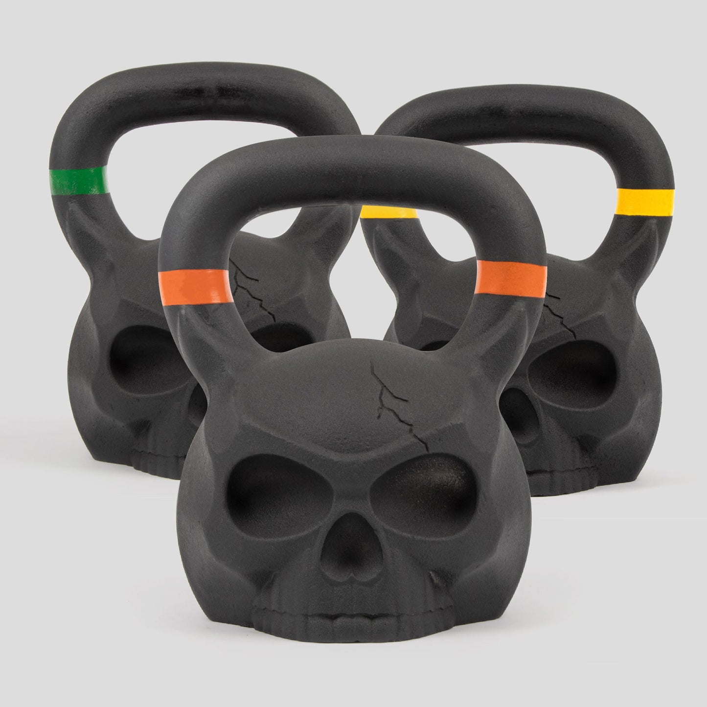 Cast Iron Skull Kettlebells