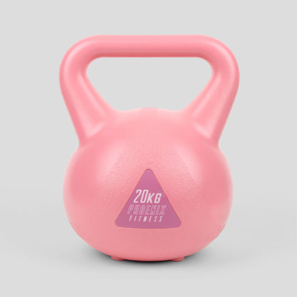 Pink Vinyl Kettlebells