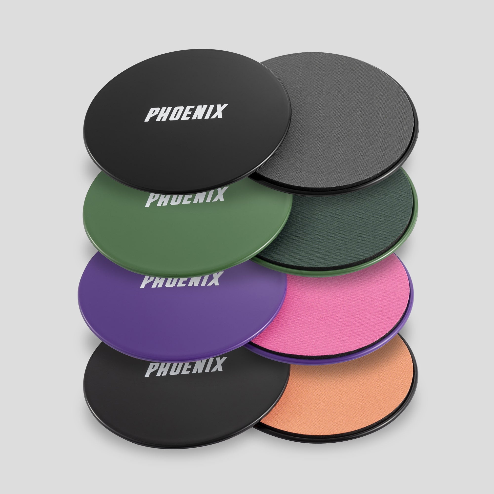 Dual Sided Gliding Discs Phoenix Fitness