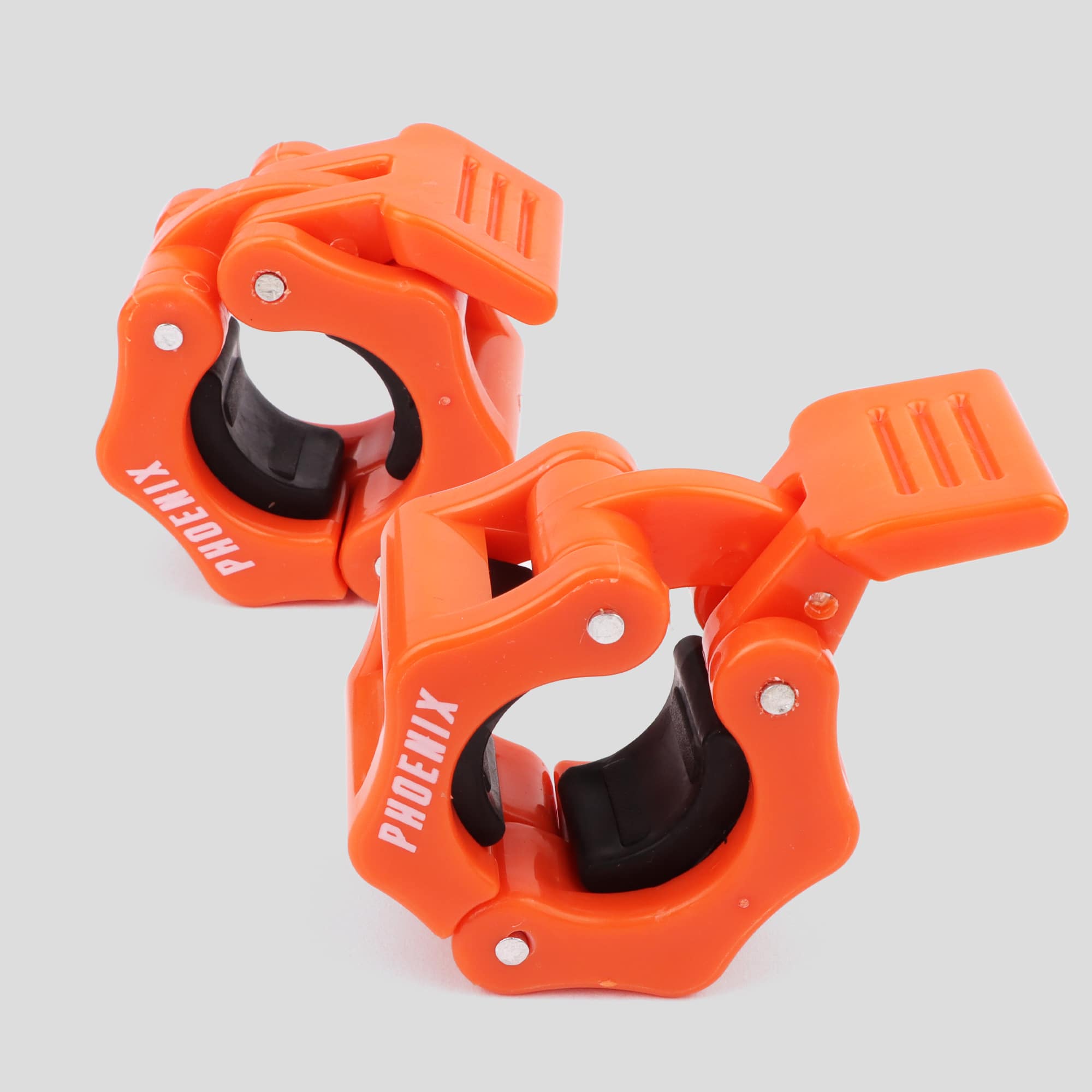 1-inch Barbell Clamps - Orange