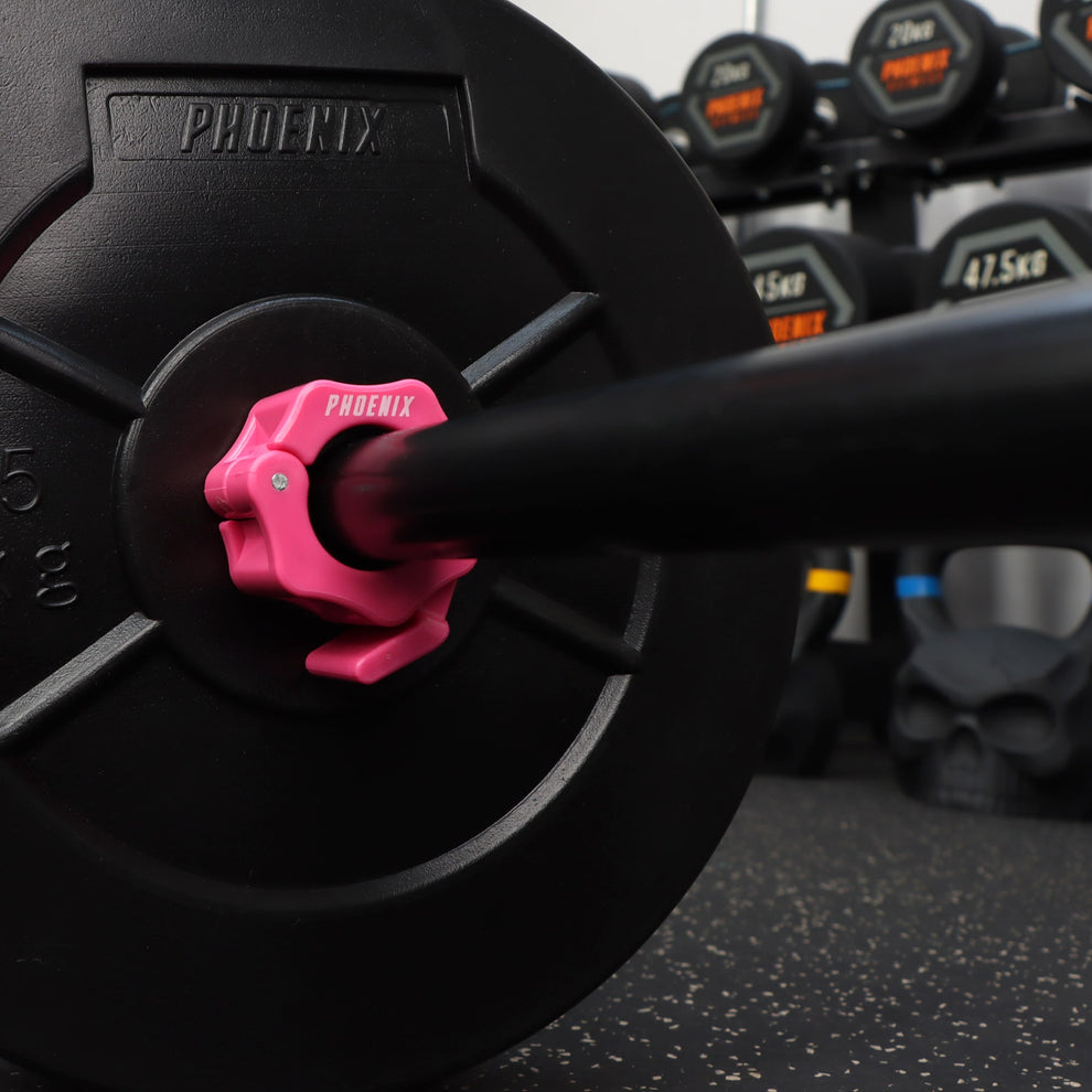 1-inch Barbell Clamps – Phoenix Fitness