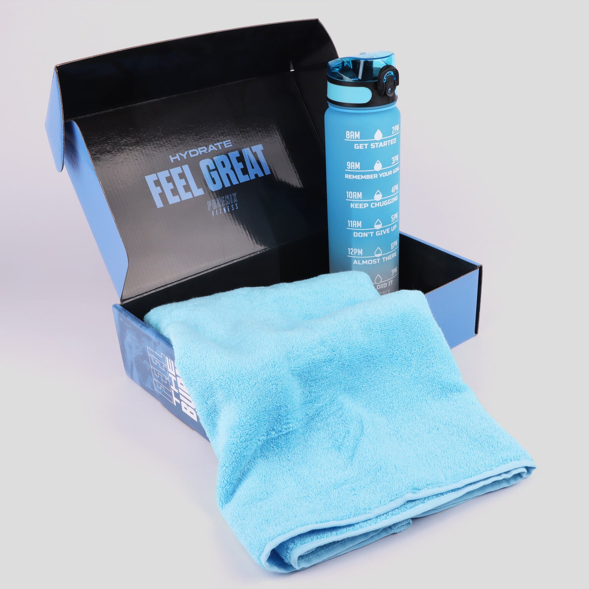 Towel & Bottle Hydration Kit