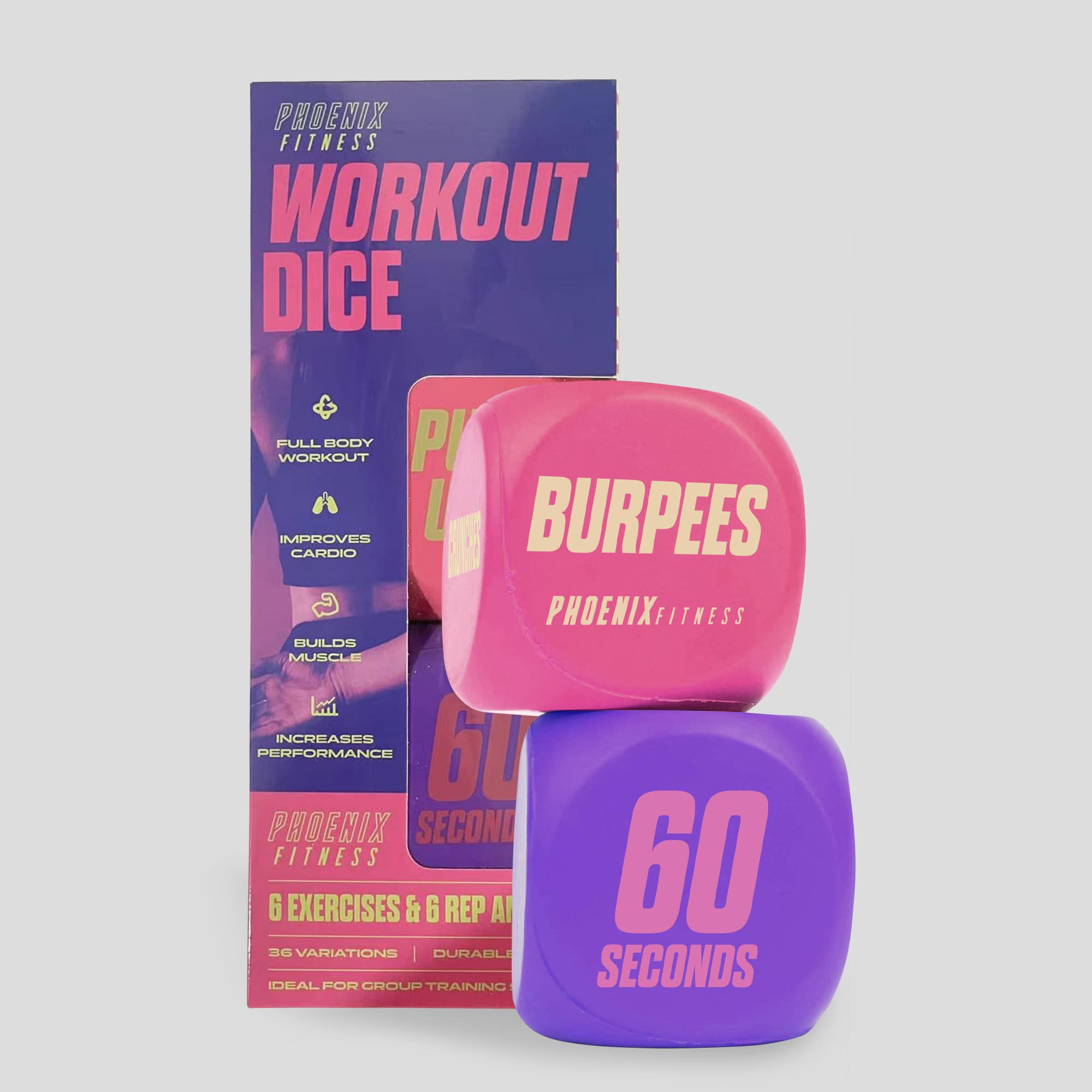 Workout Dice - Pink