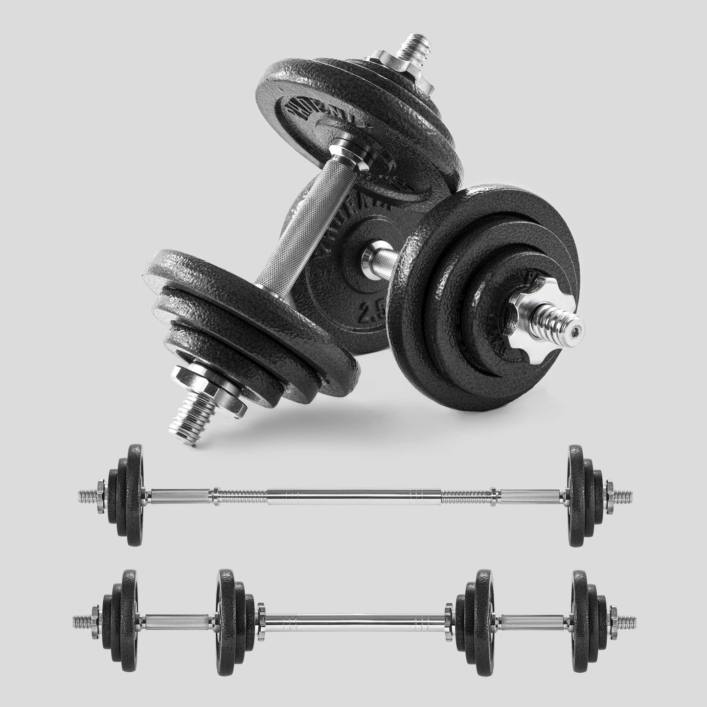 Barbell To Dumbbell 20kg Weight Set