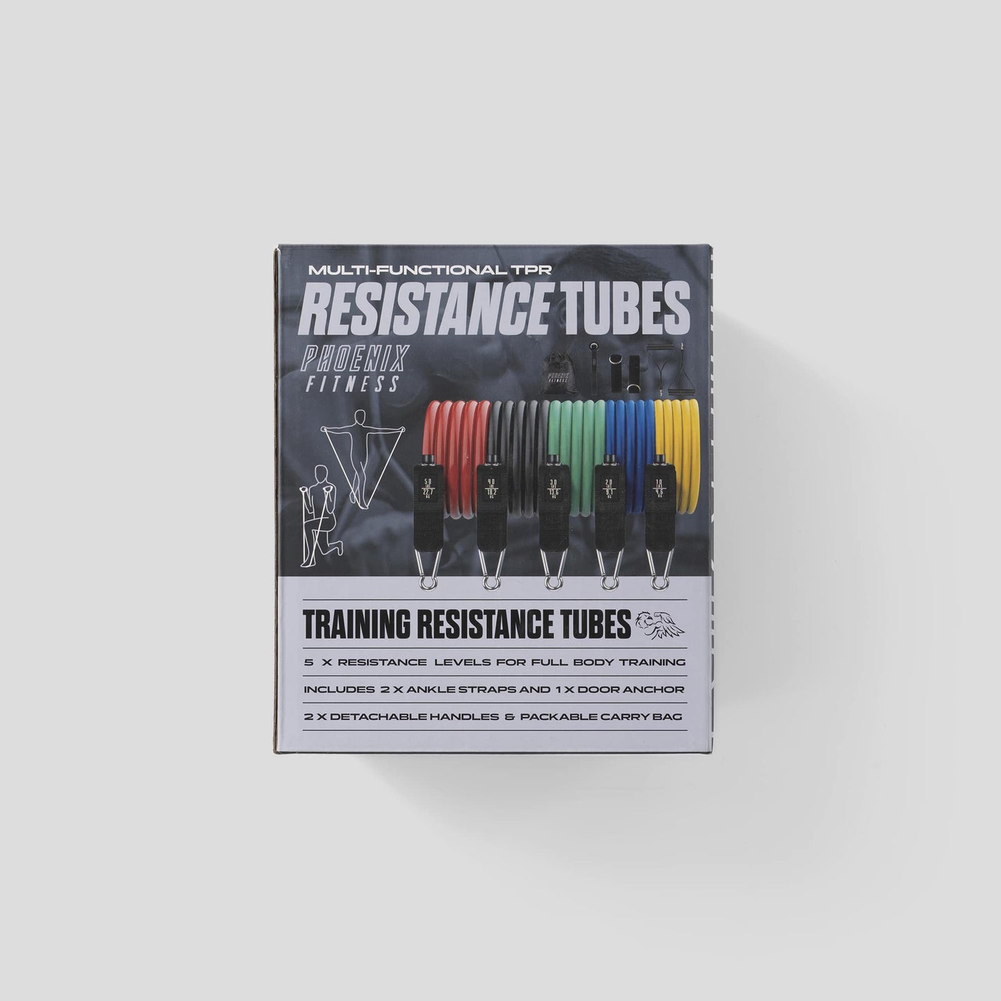 Multi-function TPR Resistance Tubes