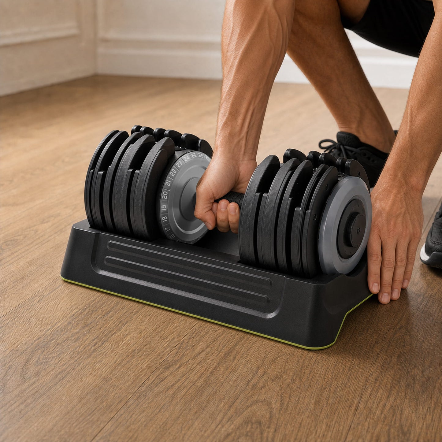Adjustable 25kg Iron Dumbbell