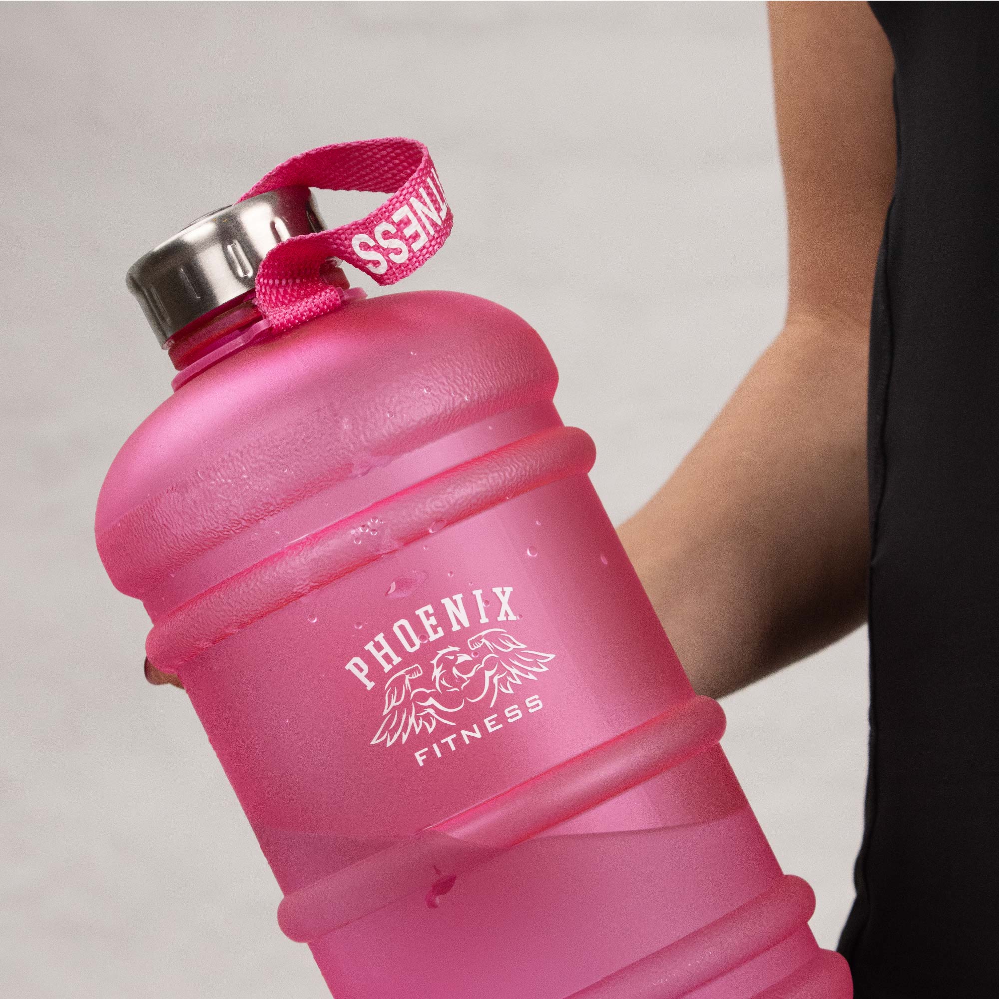 1L Gym Bottle - Pink