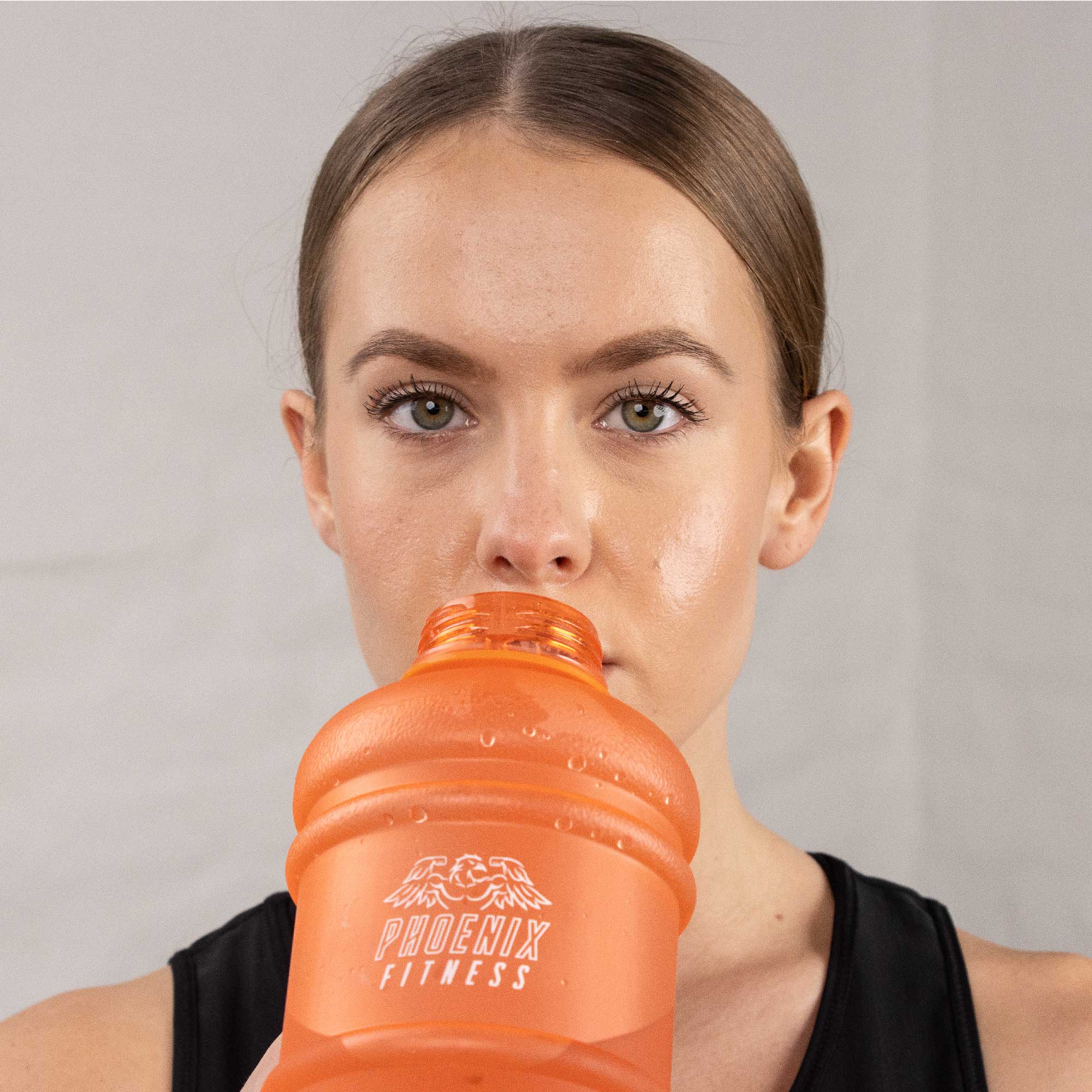 1L Gym Bottle - Orange