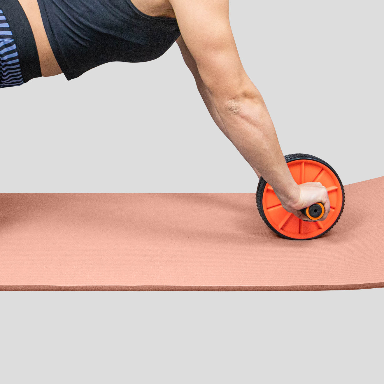 NBR Pink Fitness Floor Mat