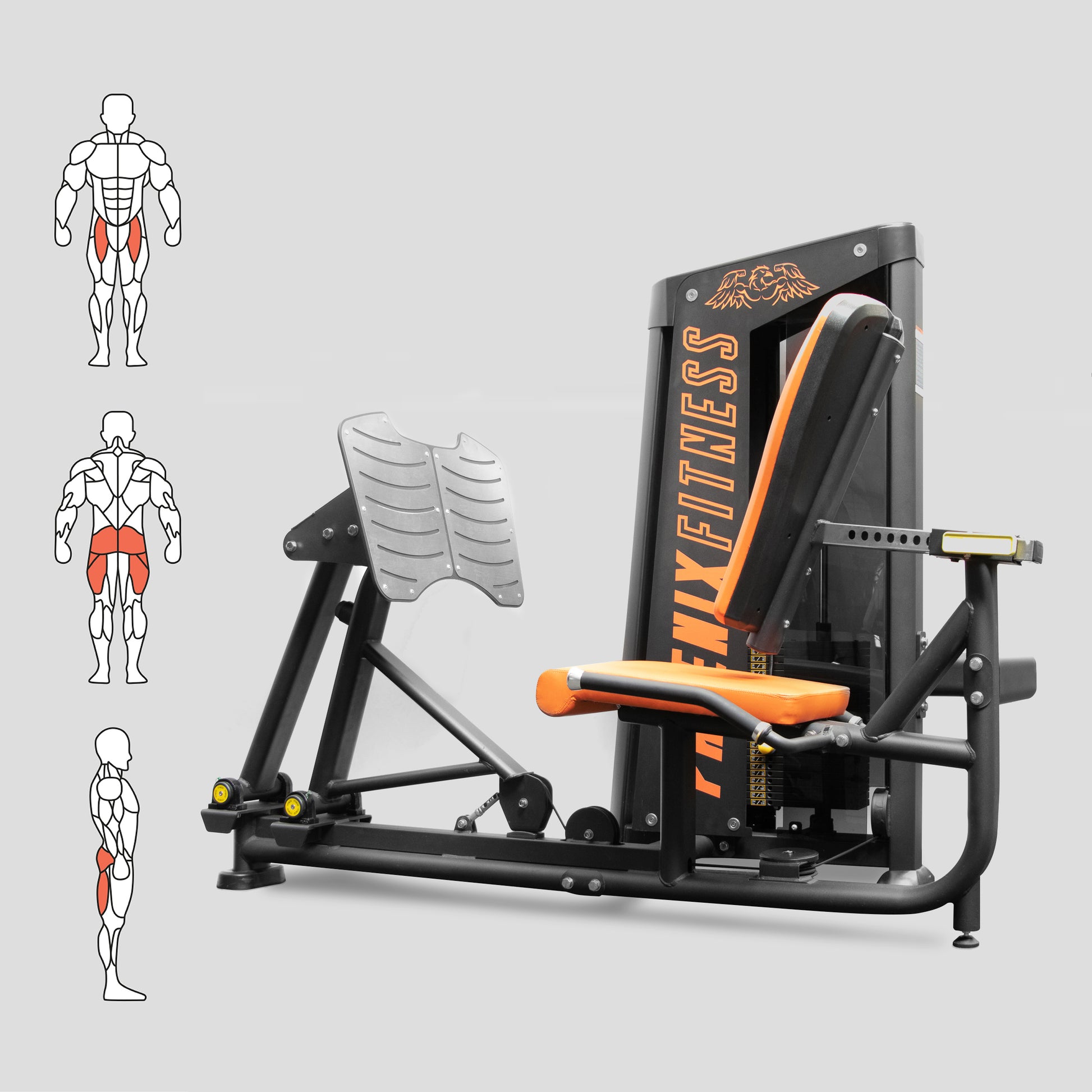 Seated Leg Press Home Gym Commercial Seated Leg Press Machine
