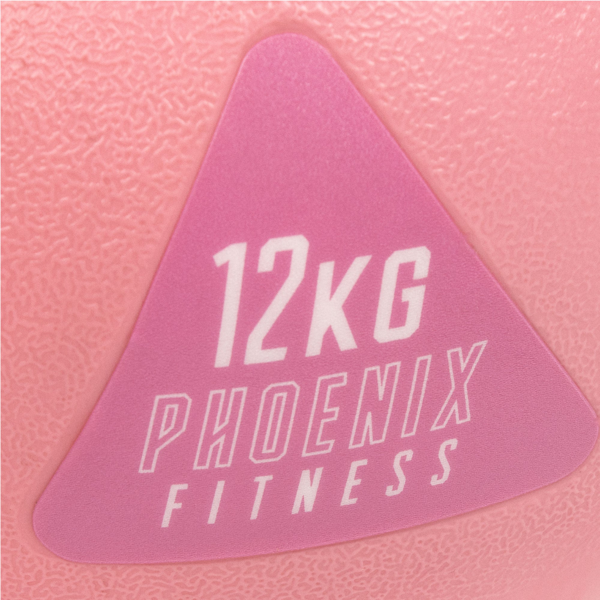 Pink Vinyl Kettlebell -12kg