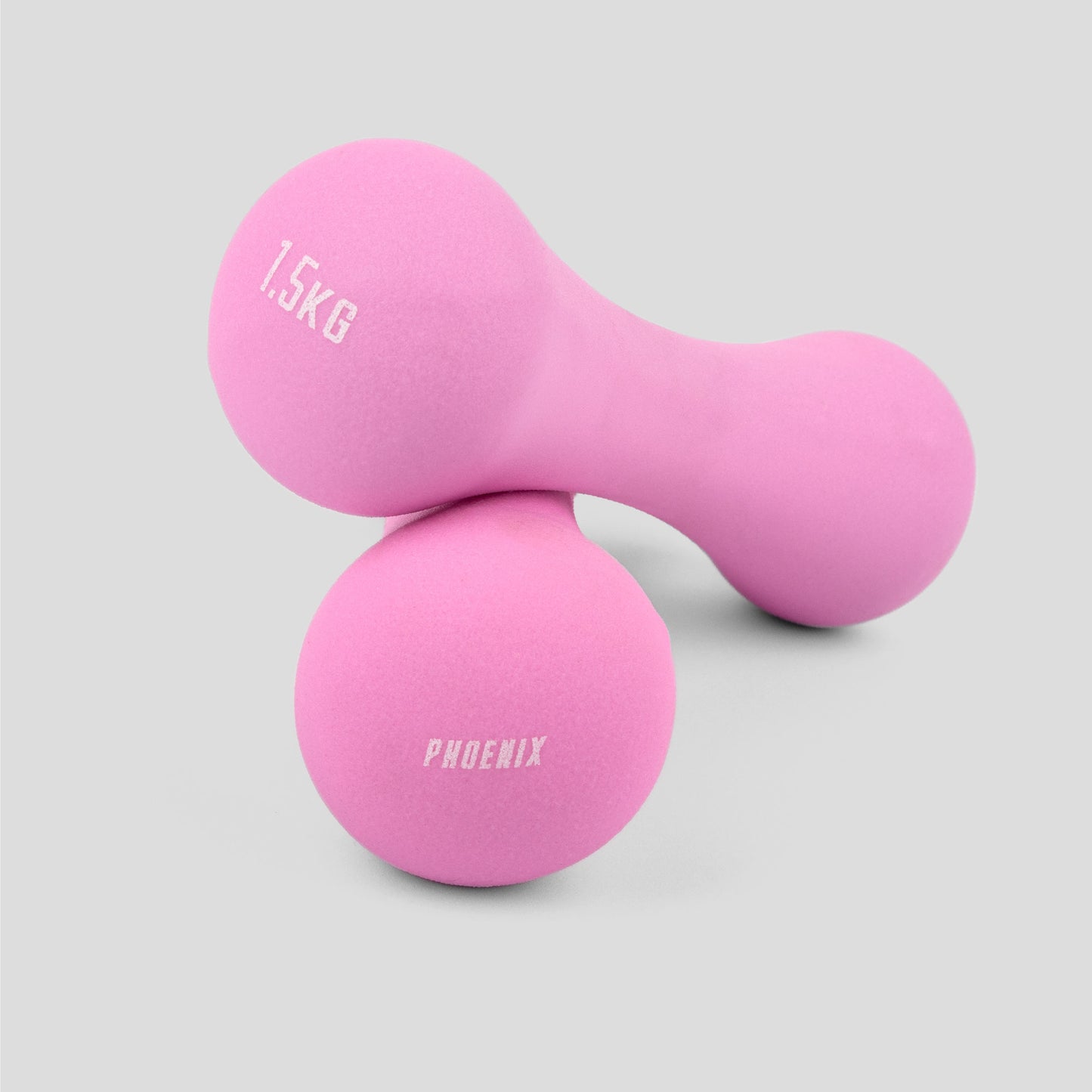 Pink Neoprene Dumbbells (Singles)