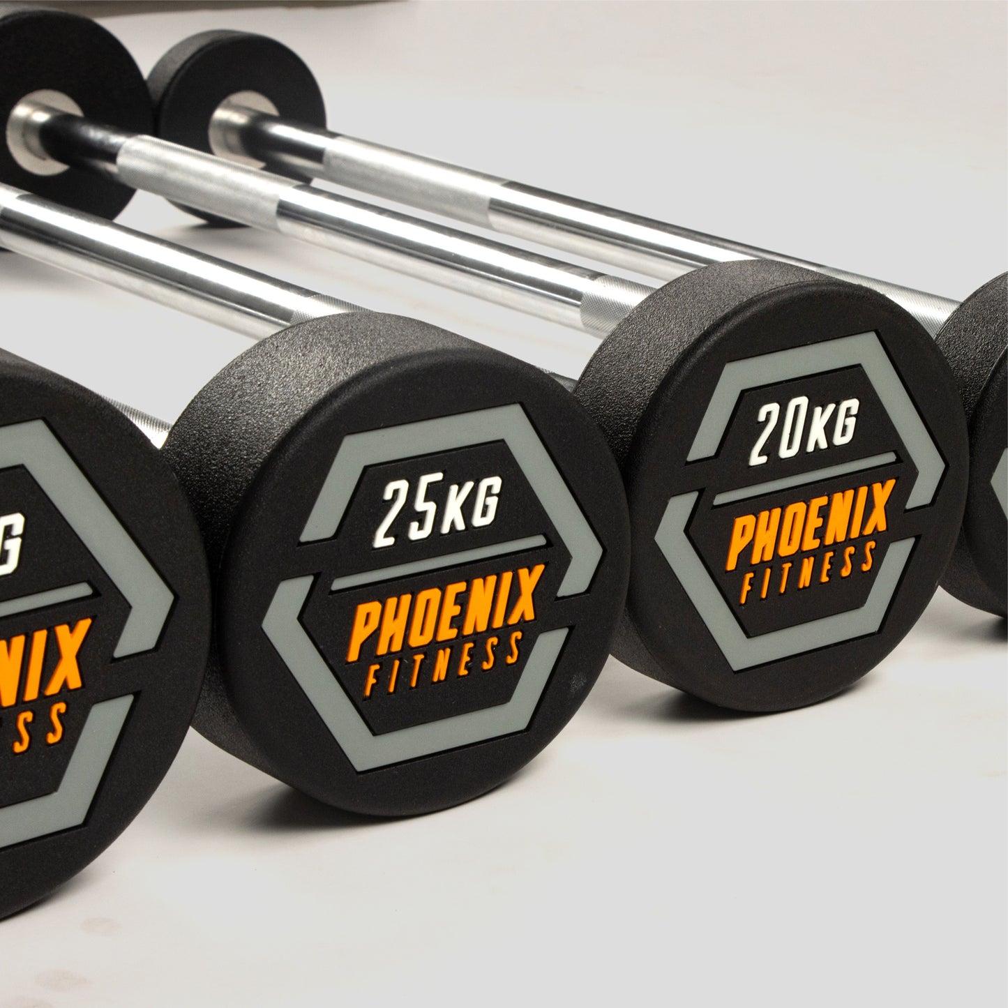 Straight Handle Barbell Set