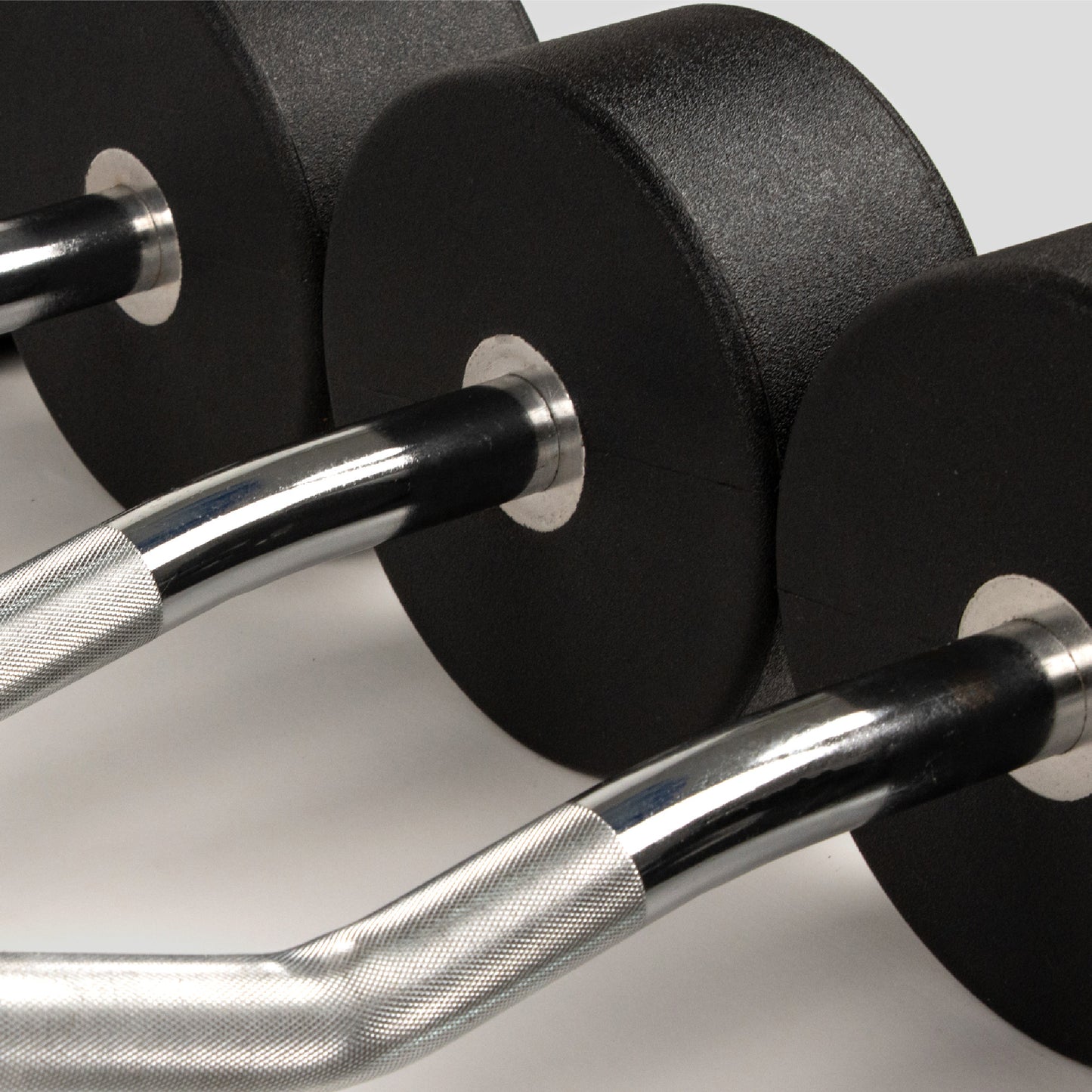 Curved Handle Barbell Set