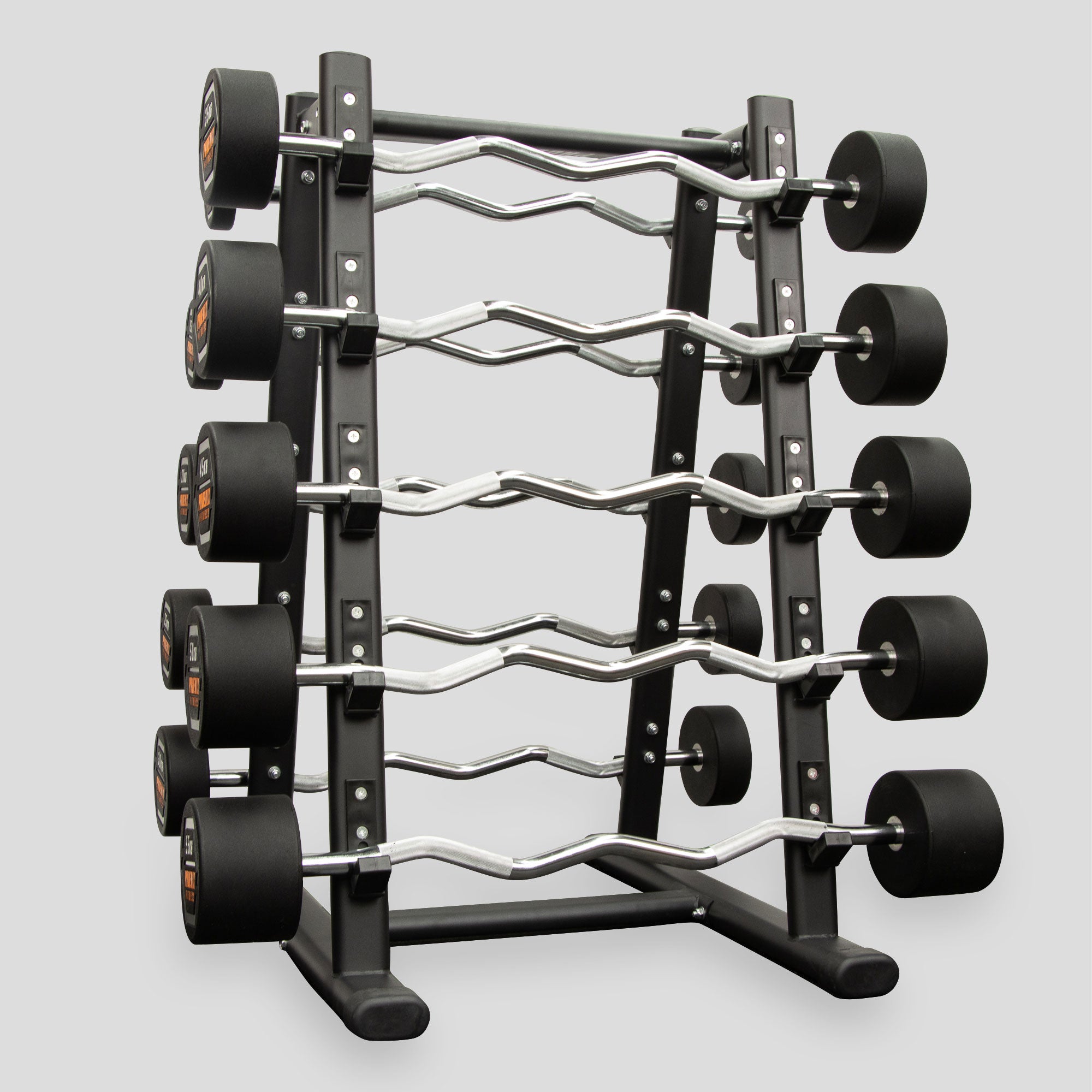 Curved Handle Barbell Set